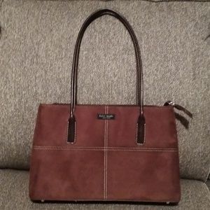 Kate Spade brown suede.